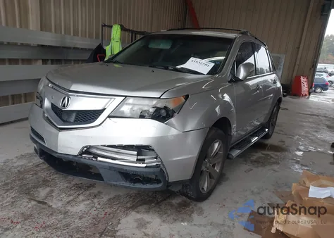 2011 Acura Mdx Advance Package из США, поврежденный, VIN 2HNYD2H52BH531793